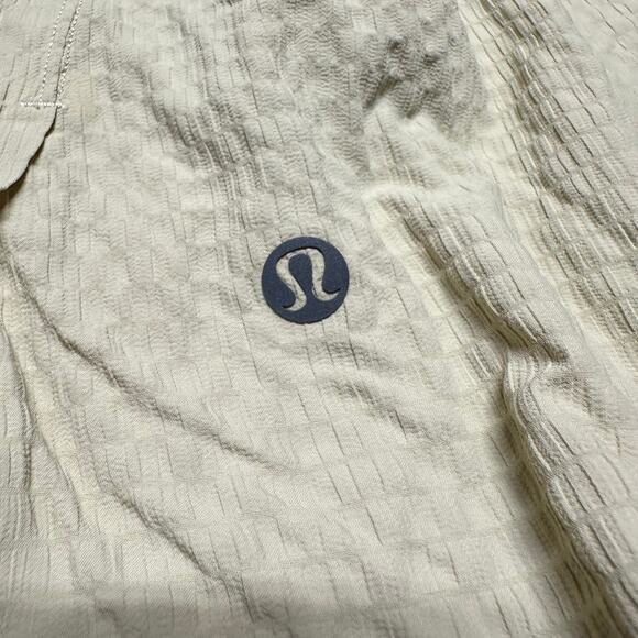 Lululemon Surge Lined Short 6" Special Edition Green Auric Gold Men's XXL EUC - Picture 5 of 9